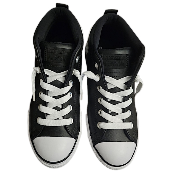 Converse Chuck Taylor All Star Street Leather Mid Top Unisex Sz:5 Boys| 7 Women - Picture 10 of 16